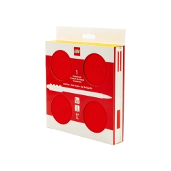 Klocki LEGO LEGO  CZERWONY kwadratowy notatnik LEGO AKCESORIA